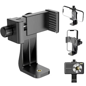 Universal Smartphone Tripod Mount β Clip Holder for Photos, Vlogs & Live Streams